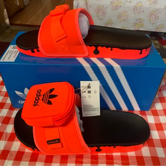 Adidas Originals Women’s Pouchylette Slides Sandals Size 11 (GY1009) - Picture 9 of 13